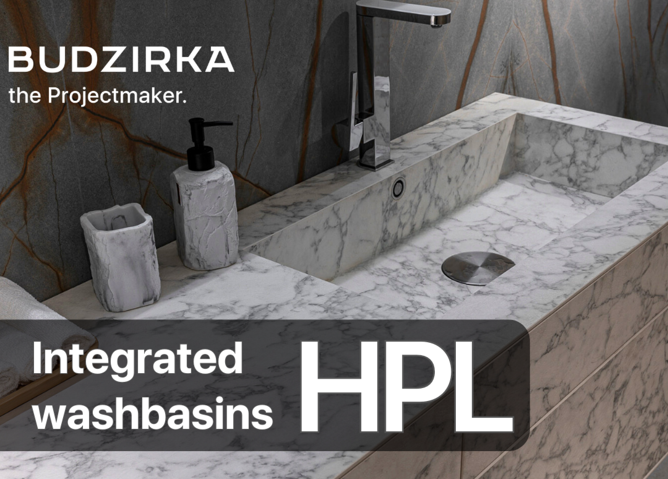 Integrated HPL washbasins – a new product from BUDZIRKA photo №13