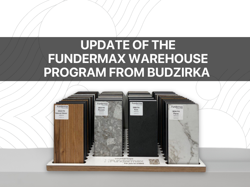Update of the warehouse program Fundermax from BUDZIRKA! photo №21