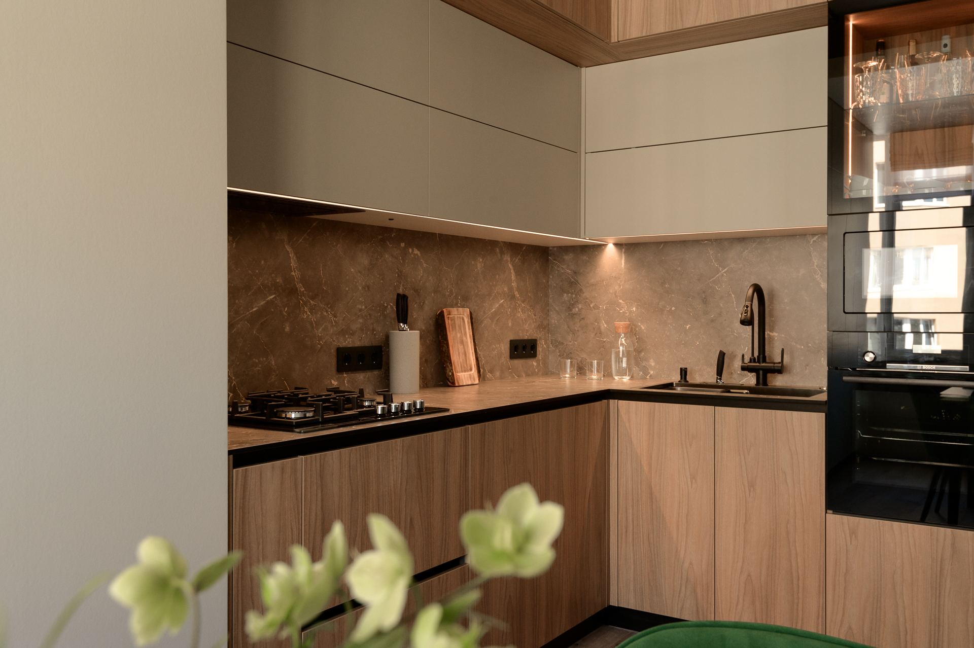 HVOYA kitchen - HPL Fundermax photo №6