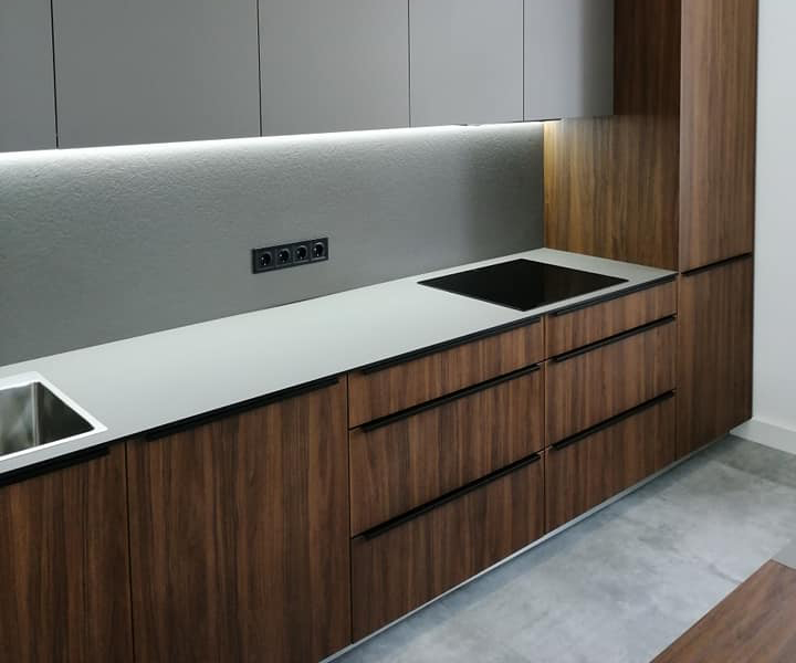 Декор Кухня Grey&Wood cтільниці  Fundermax - фото №0