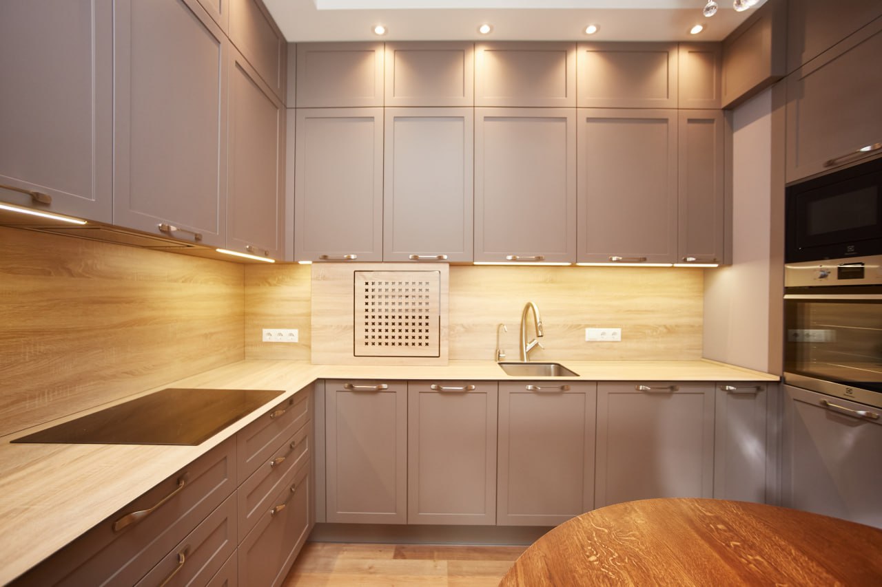 Kitchen “Natural Harmony” - HPL Fundermax photo №5